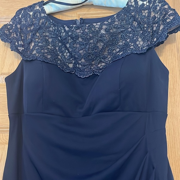 X Formal navy dress size 12 - Picture 5 of 6